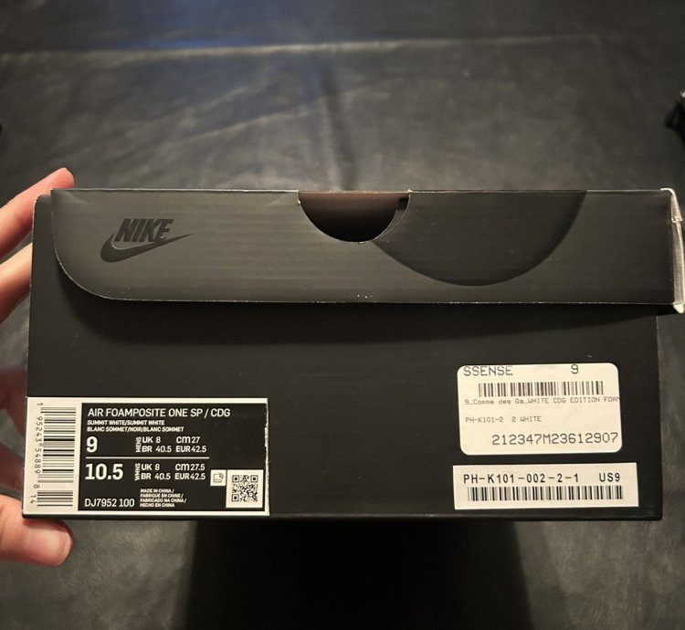 Nike Comme Des Gar Ons Homme Air Foamposite