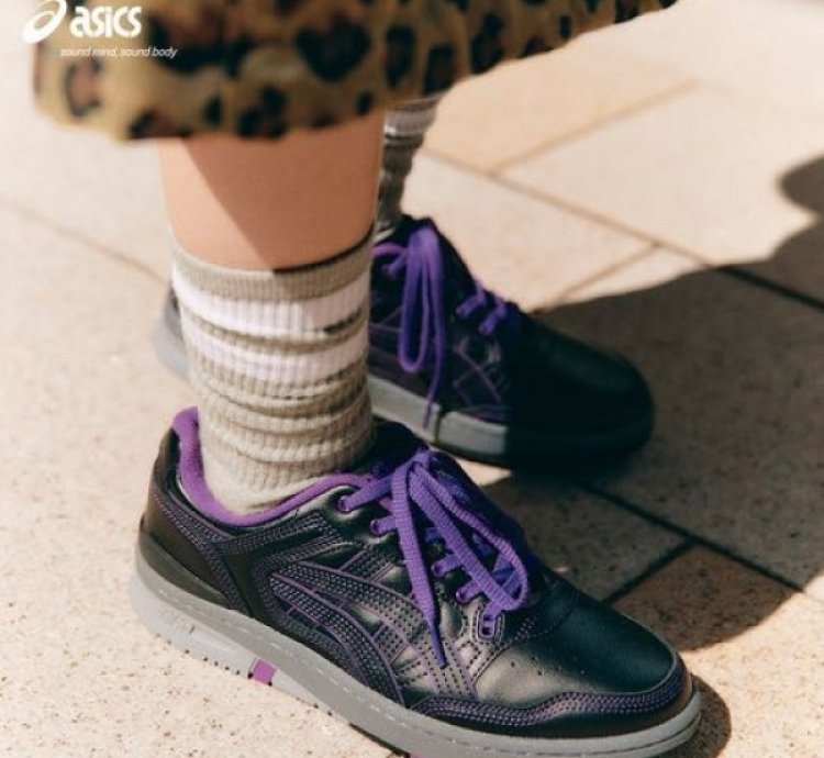 Needles X Asic S Ex89 Black Sneakers