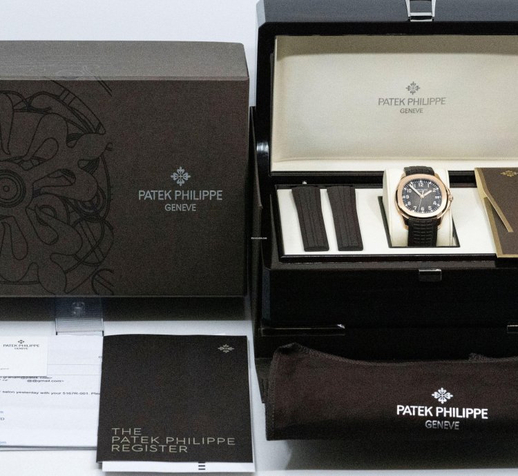 Patek Philippe Aquanaut 5167 Ros Gold Automatic Calibre 324 Sc