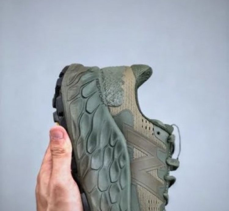 New Balance Fresh Foam Trail More V3 Covert Green Running Shoes