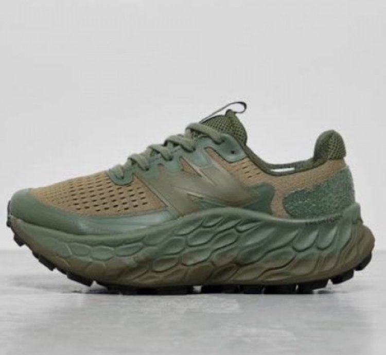 New Balance Fresh Foam Trail More V3 Covert Green Running Shoes