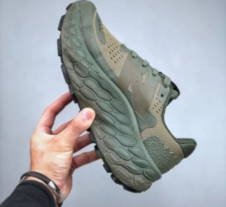 New Balance Fresh Foam Trail More V3 Covert Green Running Shoes