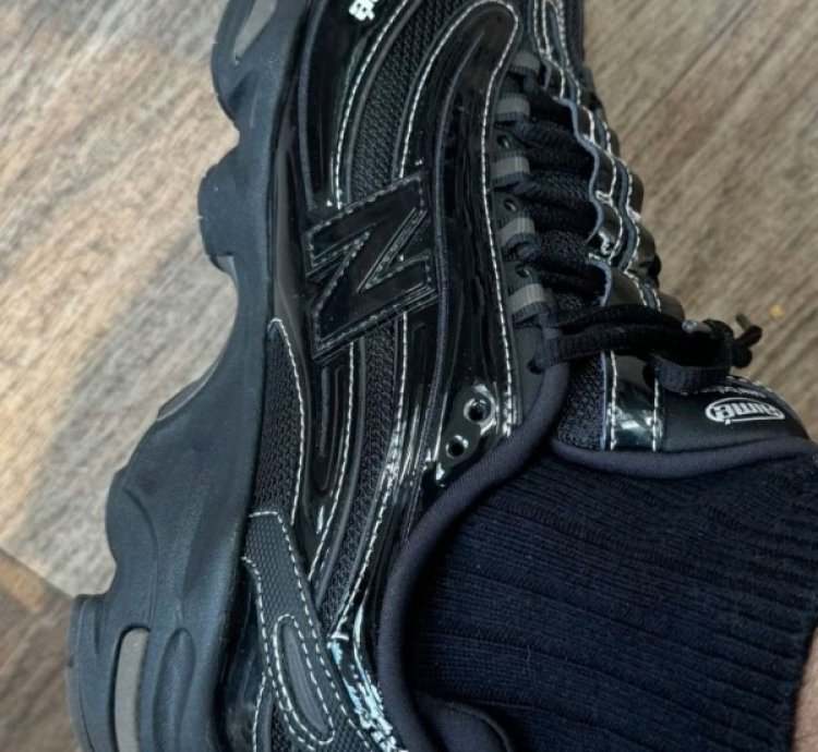 Newbalance 1000 Black Patent Sneakers