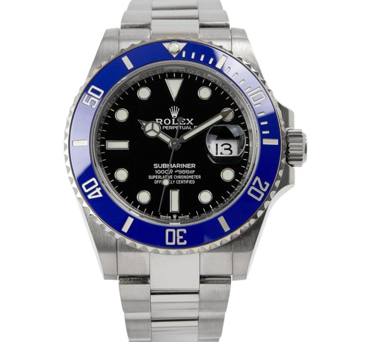 Rolex Submariner Date Oyster Perpetual Submariner Date 41mm 18kt White Gold Smurf 126619lb