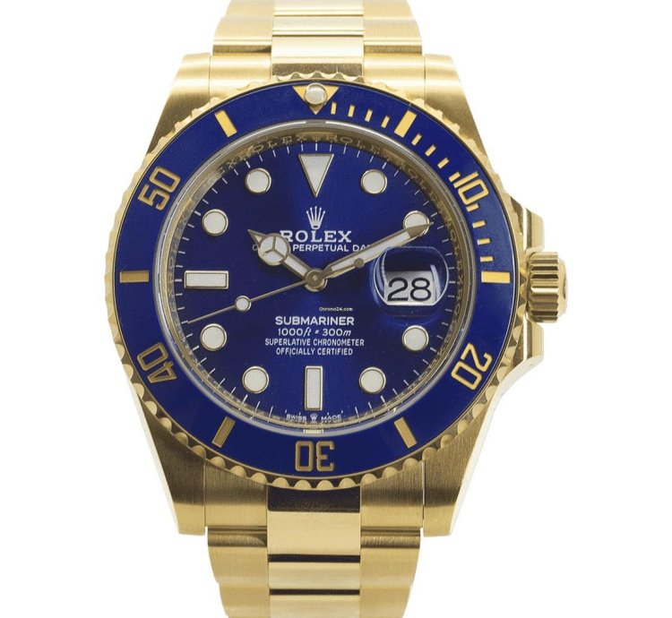 Rolex Submariner Date Oyster Perpetual Submariner Yellow Gold 126618lb