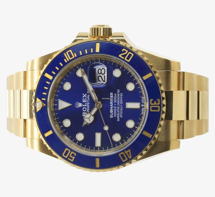Rolex Submariner Date Oyster Perpetual Submariner Yellow Gold 126618lb