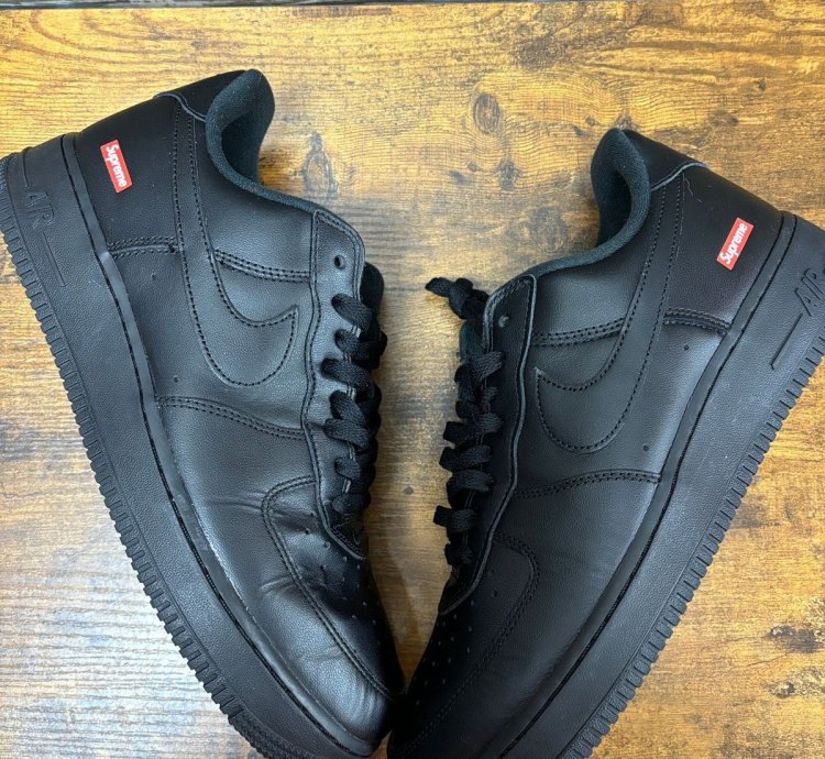Supreme Air Force 1 Black Size 11