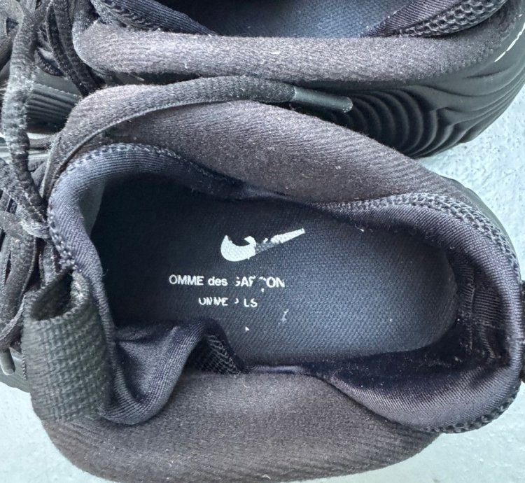 Nike Comme Des Garcons Homme Plus Air Foamposite One Black