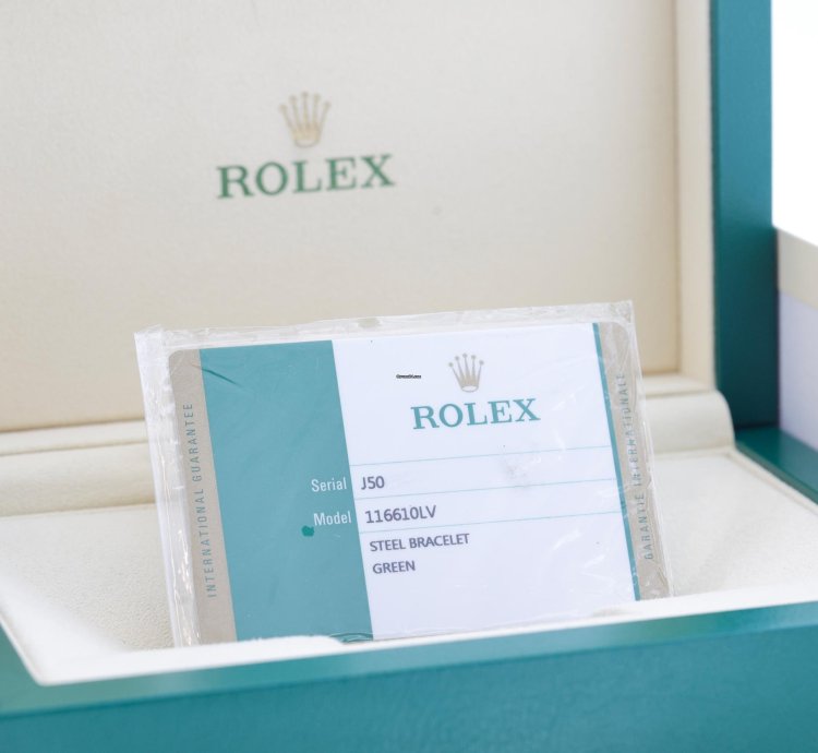 Rolex Submariner Date Ref 116610lv