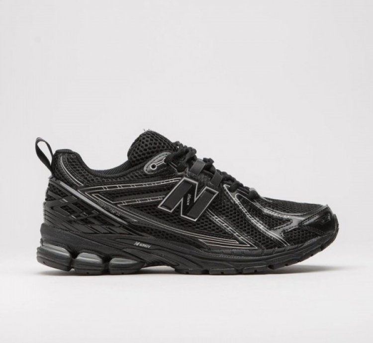 Newbalance 1906r Black And Silver Metallic Running Shoes Semi Ua