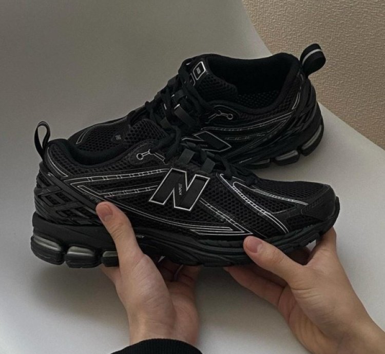 Newbalance 1906r Black And Silver Metallic Running Shoes Semi Ua
