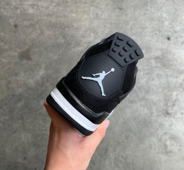 Air Jordan 4 Retro Se Black Canvas