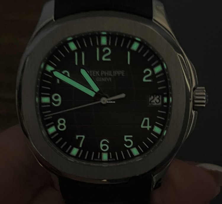 Patek Philippe Aquanaut 5167a Stainless Steel Black Dial Bracelet And Rubber
