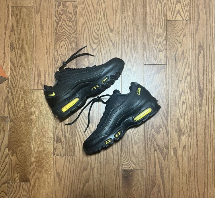 Nike Corteiz Air Max 95 Honey Blacks Nyc London