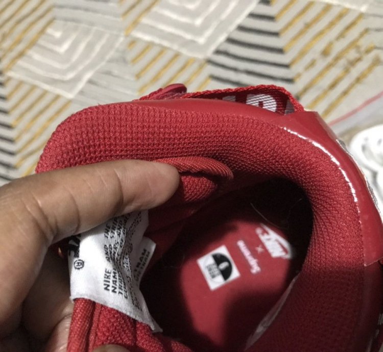 Supreme Air Force 1 High Sp Red 2014