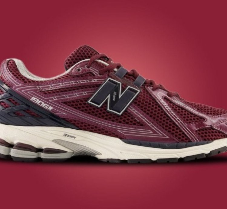 Newbalance 1906r Burgundy Black Sneakers