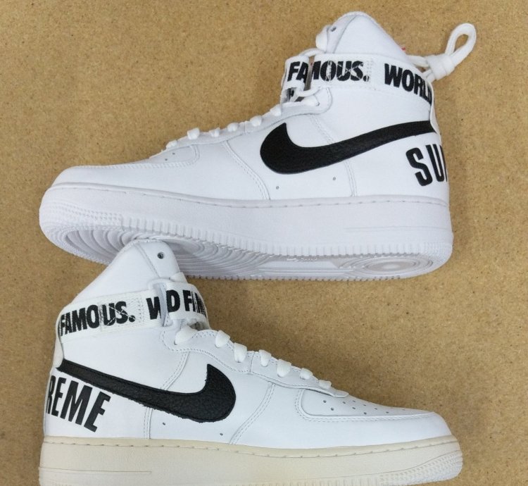Supreme Air Force 1 High Supreme White