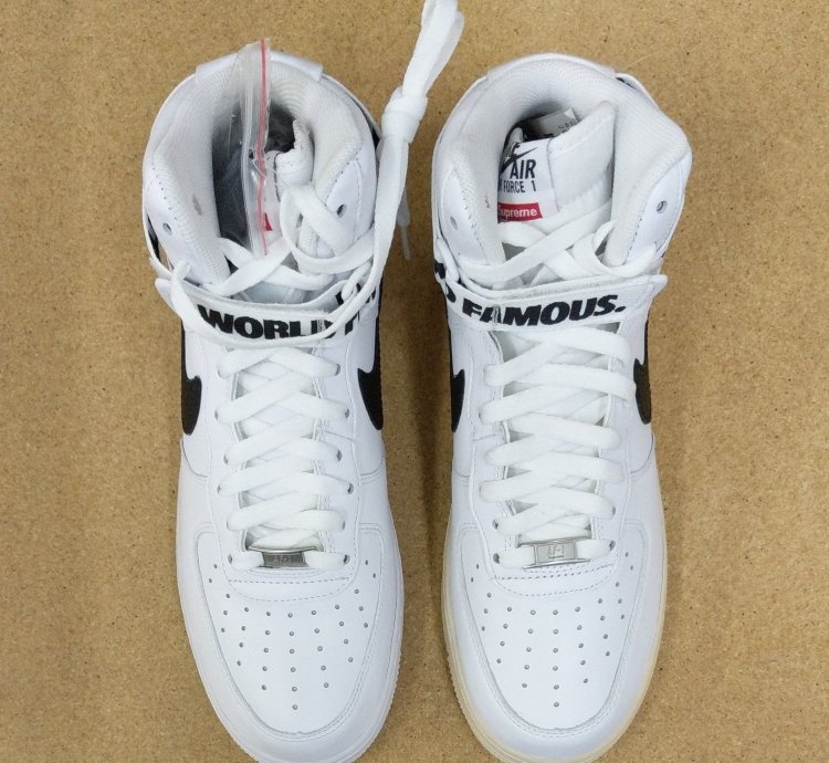 Supreme Air Force 1 High Supreme White