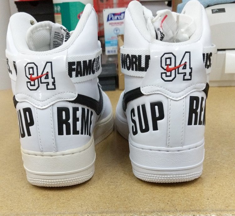 Supreme Air Force 1 High Supreme White