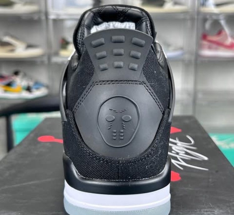 Air Jordan 4 Retro Se Black Canvas