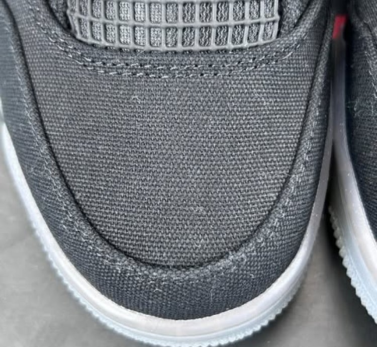 Air Jordan 4 Retro Se Black Canvas