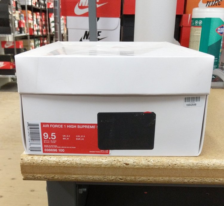 Supreme Air Force 1 High Supreme White