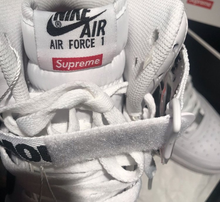 Supreme Air Force 1 High Supreme White 2014