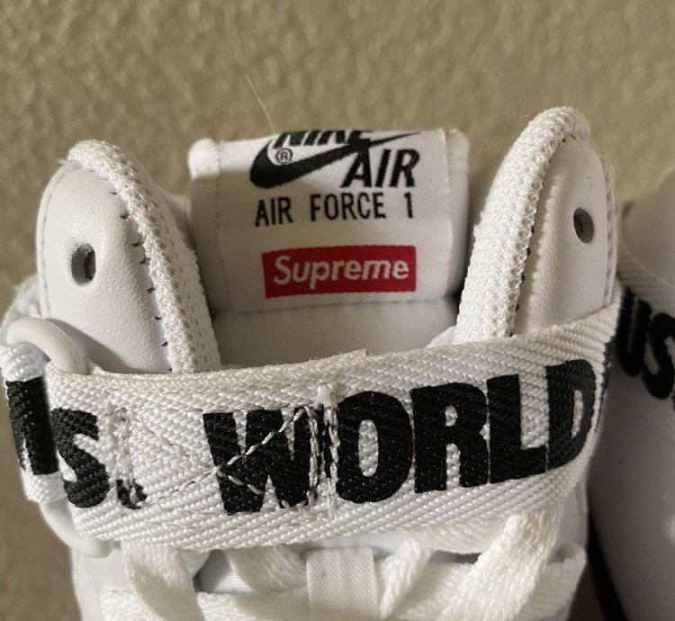 Supreme Air Force 1 High Supreme White 2014