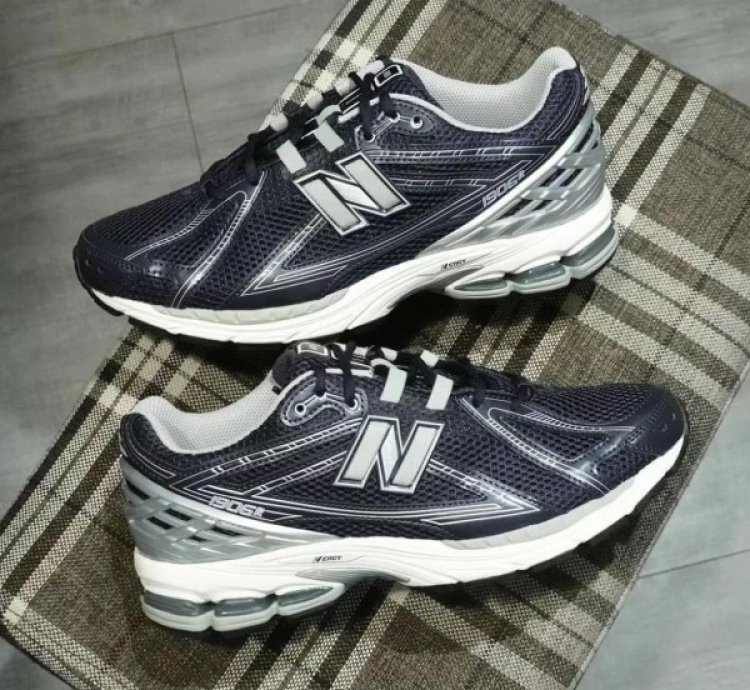 Newbalance 1906r Eclipse Silver Black Running Shoes