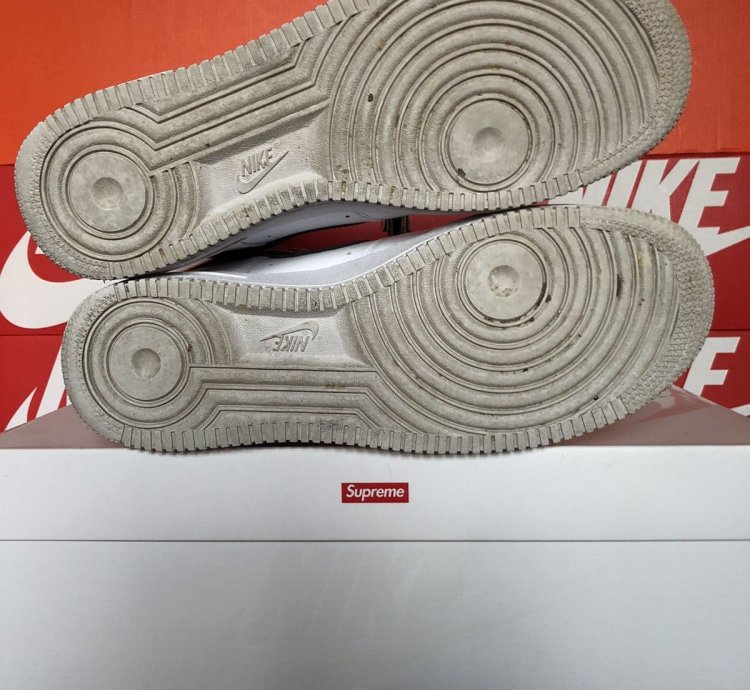 Supreme Air Force 1 High Supreme White 2014 Us11