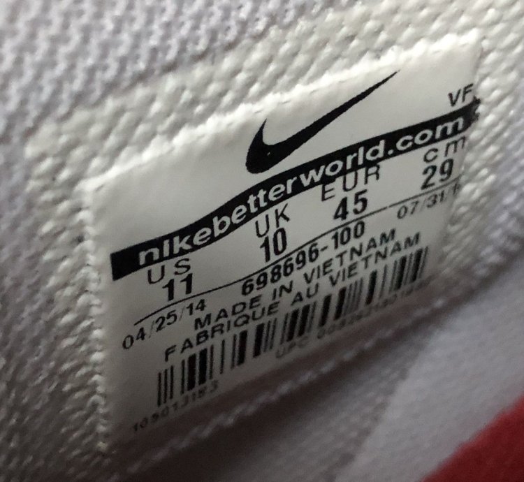 Supreme Air Force 1 High Supreme White 2014 Us11