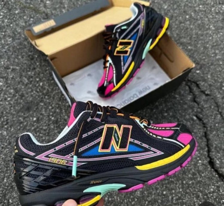 Newbalance 1906r Neon Nights Running Shoes