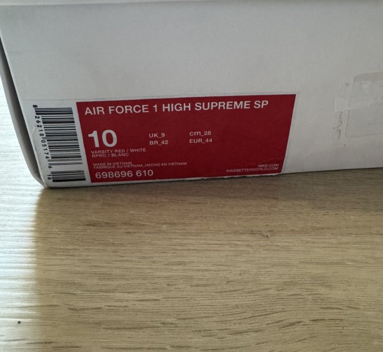 Supreme Air Force 1 High World Famous 2014