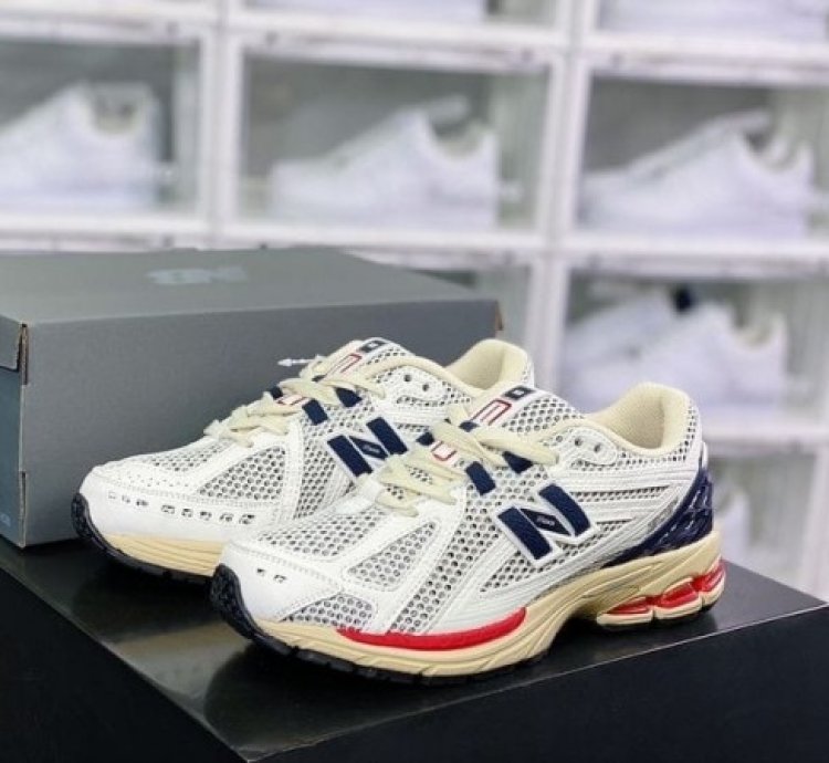 Newbalance 1906r Sea Salt Eclipse True Red Running Shoes