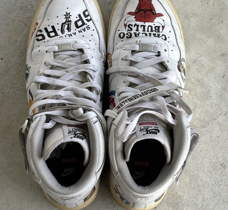 Supreme Air Force 1 Mid 07 Nba