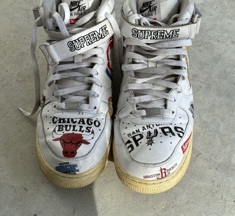 Supreme Air Force 1 Mid 07 Nba
