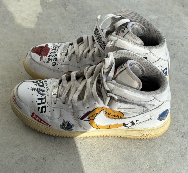 Supreme Air Force 1 Mid 07 Nba