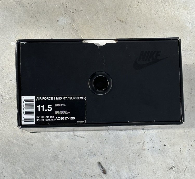 Supreme Air Force 1 Mid 07 Nba