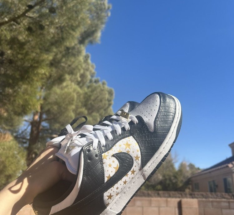 Supreme Black Star Dunks