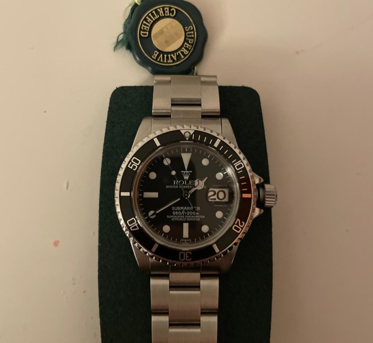 Rolex Submariner Date Vis Et Garantie Avec Facture