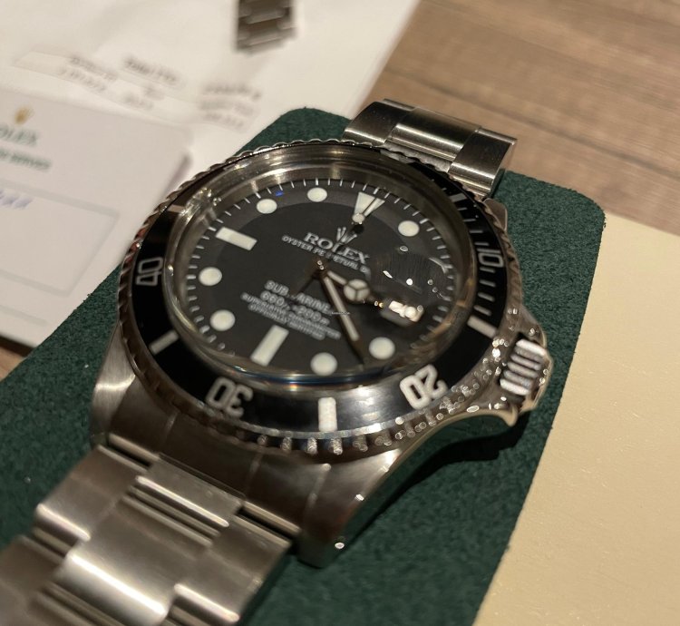 Rolex Submariner Date Vis Et Garantie Avec Facture