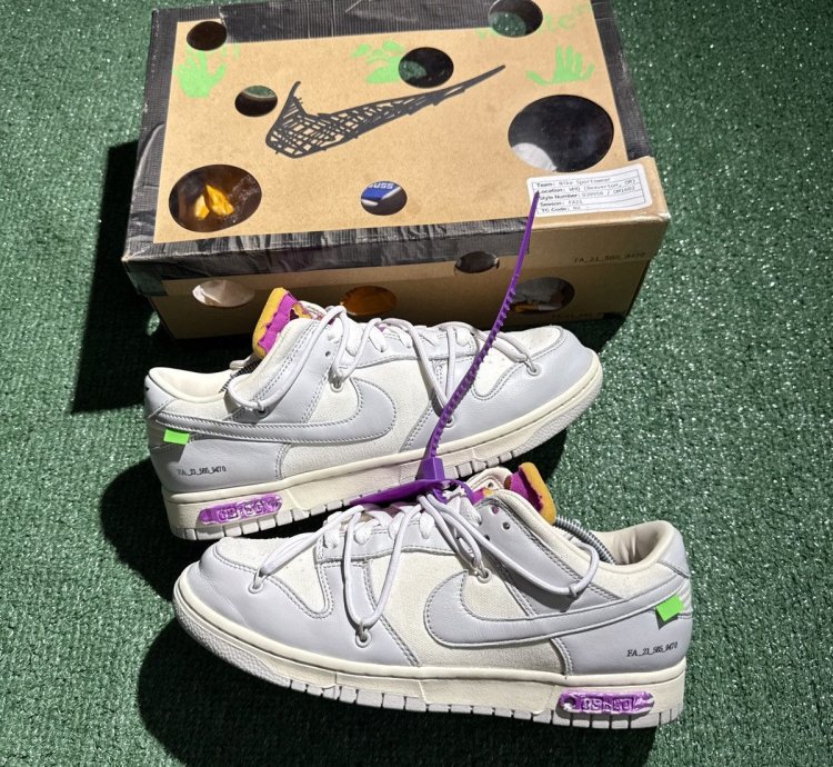 Nike Dunk Low Off White Lot 3 Size 9 5
