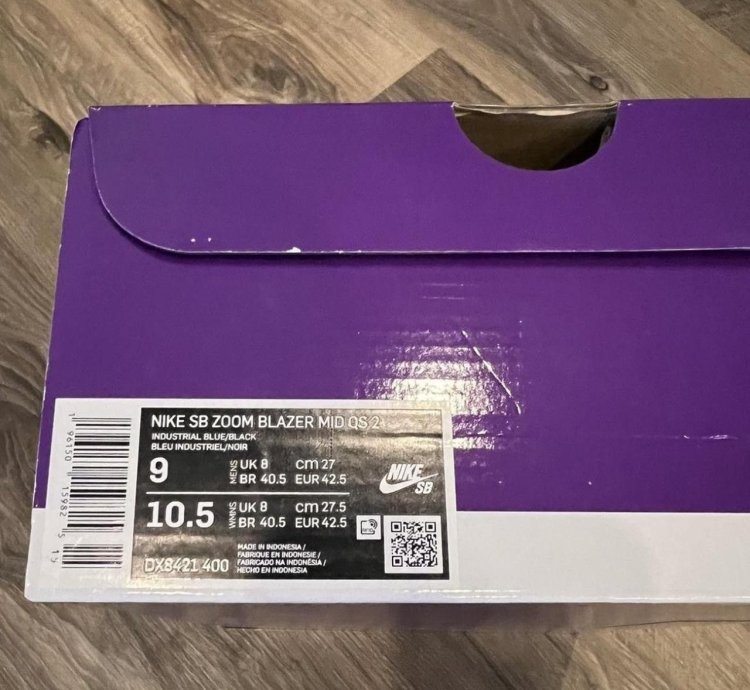 Supreme Denim Nike Sb Blazer Mid Qs