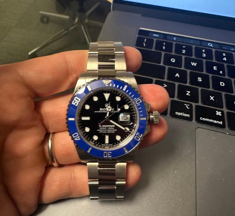 Rolex Submariner Date White Gold