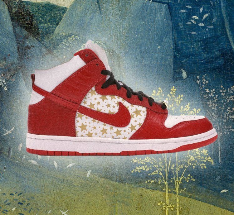 Supreme Dunk High Pro Sb Red 2003