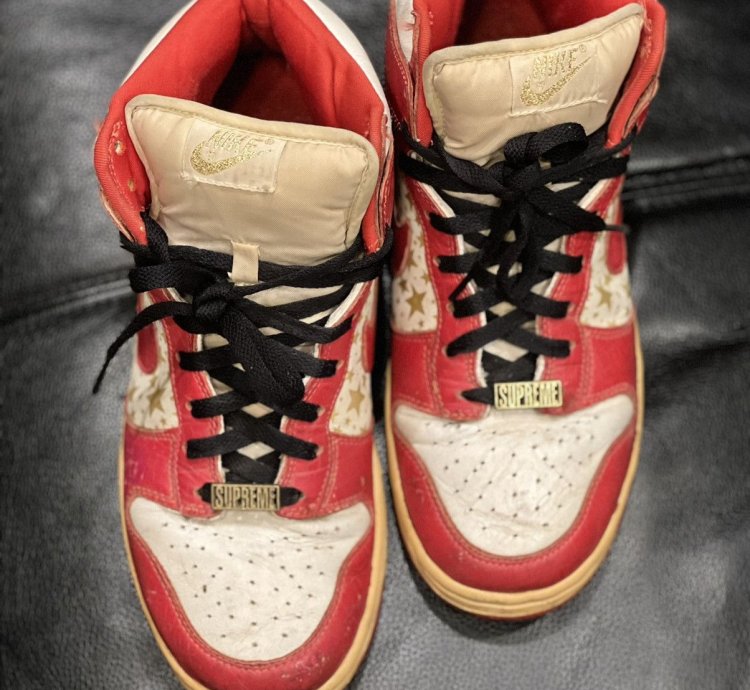 Supreme Dunk High Pro Sb Red 2003