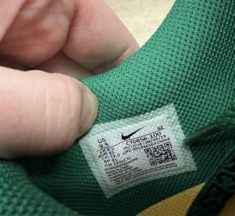 Nike Dunk Low Off-white Michigan State Size 9 5