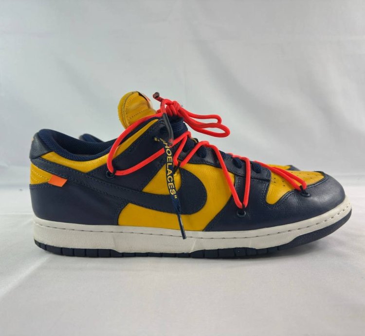 Nike Dunk Low Off-white University Gold 2019