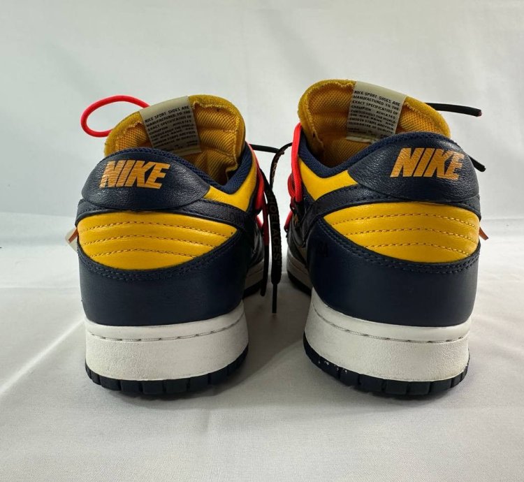 Nike Dunk Low Off-white University Gold 2019