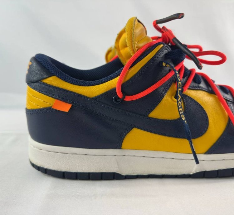 Nike Dunk Low Off-white University Gold 2019